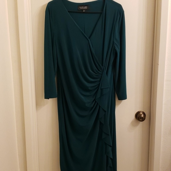 Black Label Dresses & Skirts - A GREEN DRESS BY BLACK LABEL BY EVAN PICONE Black Label Dresses & Skirts - A GREEN DRESS BY BLACK LABEL BY EVAN PICONE